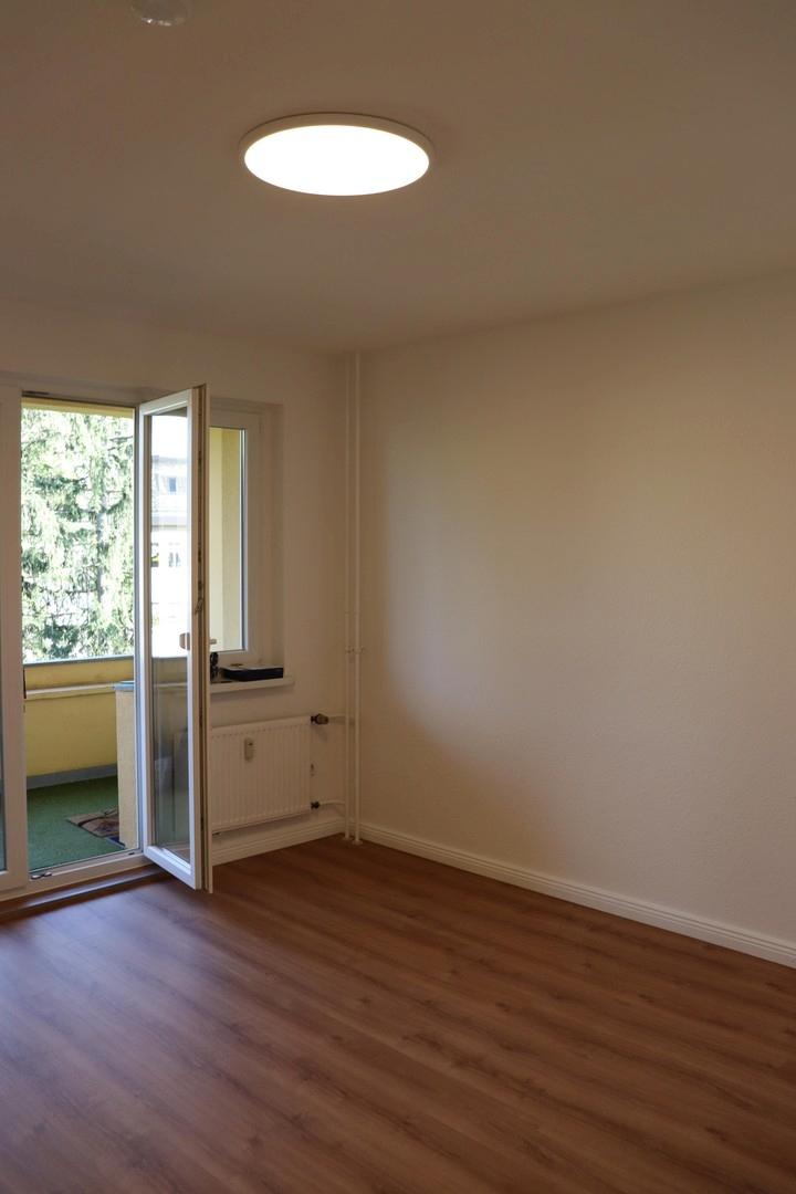 Blick auf die Loggia