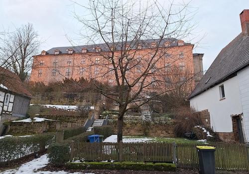 Freie Blick auf Schloss
