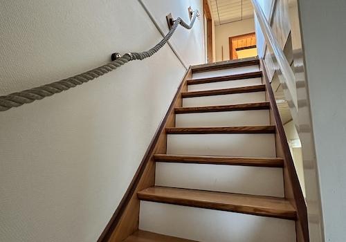 Treppe ins Dachgeschoss