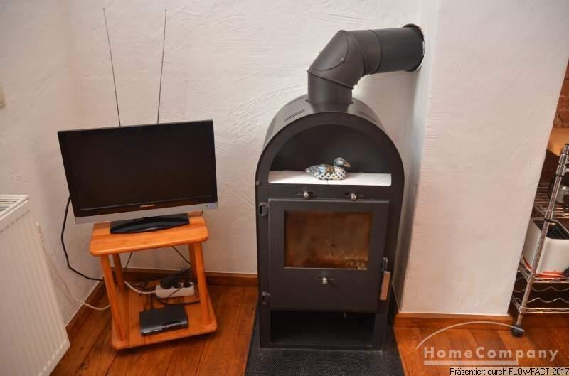 Kaminofen + TV