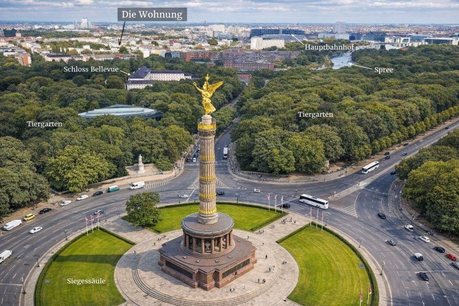 Lage Tiergarten
