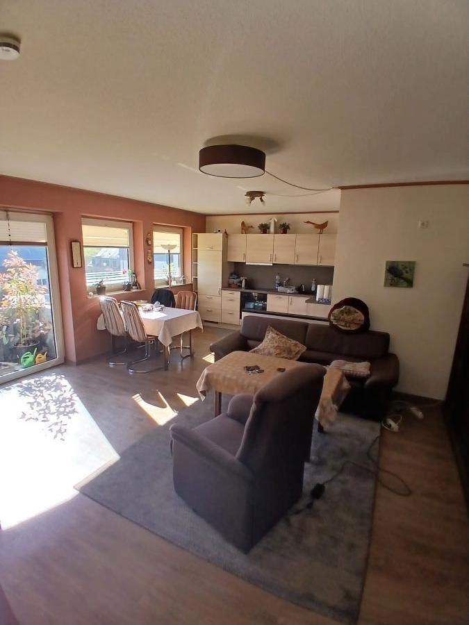 Wohnzimmer mit Küche