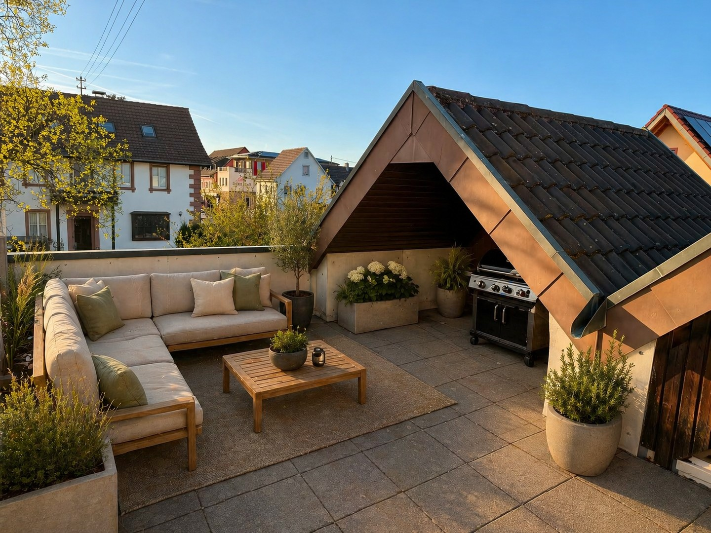 Dachterrasse Bsp-Einrichtung