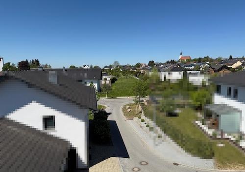 Fernblick Balkon Hengersberg