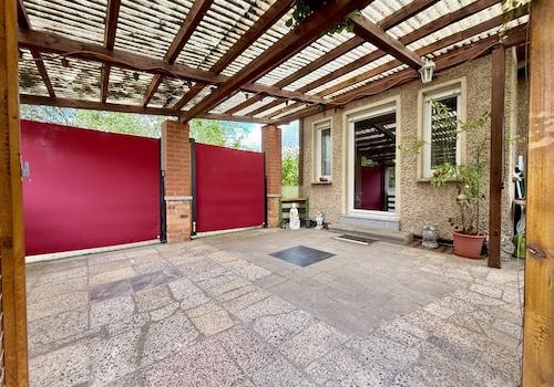überdachte Terrasse