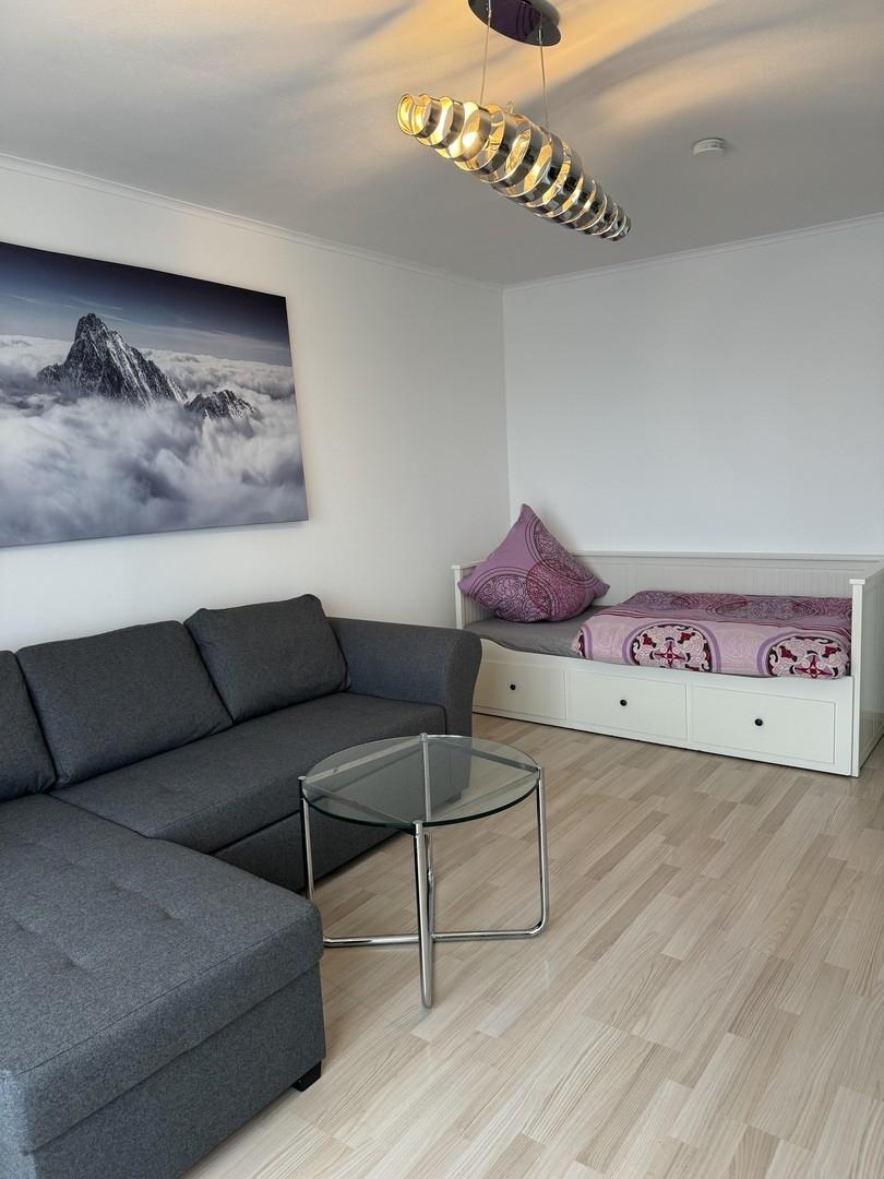 Wohn- und Schlafzimmer