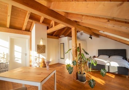 Studio im Dachgeschoss