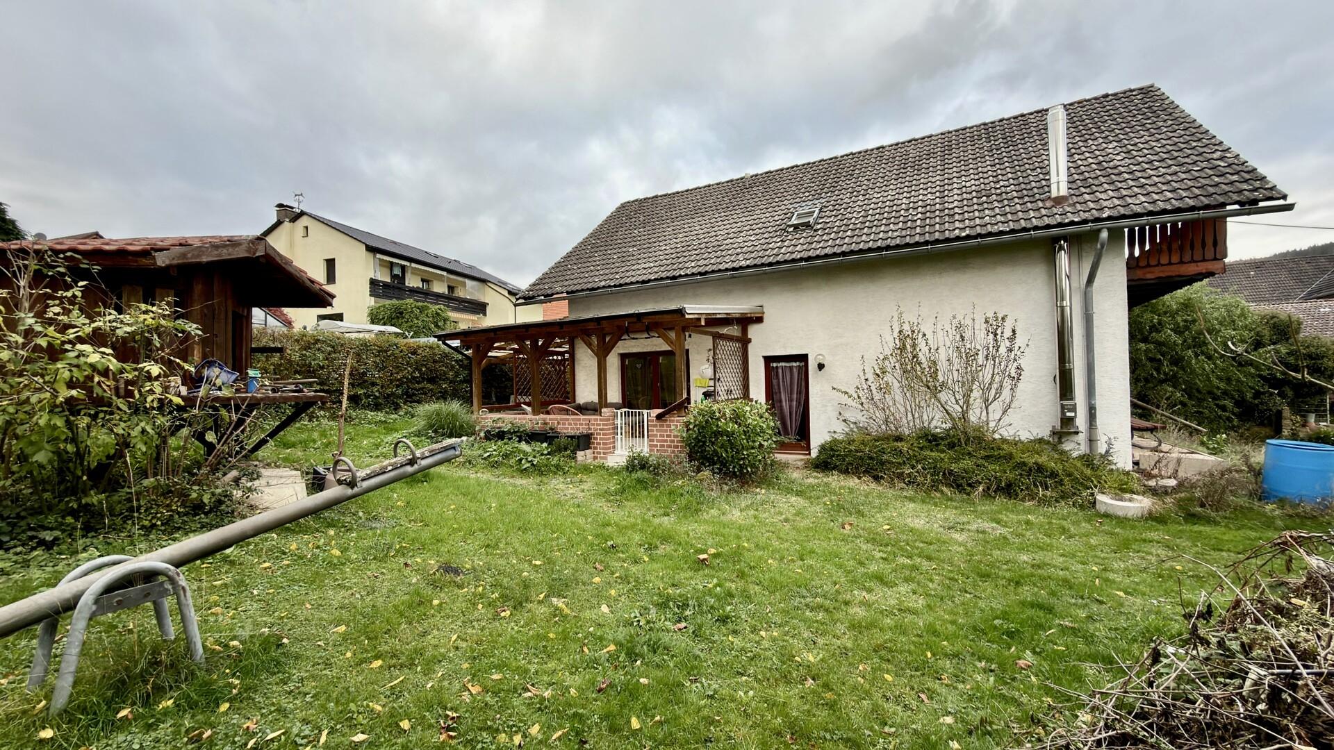 Haus Seitenansicht