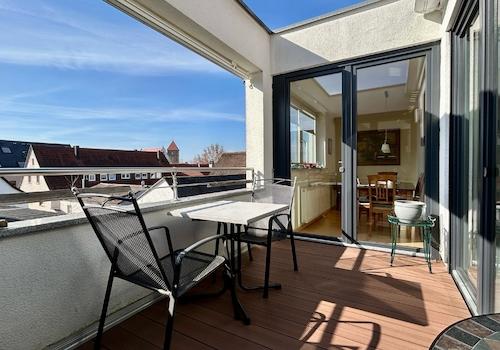 Balkon mit traumhaftem Ausblick