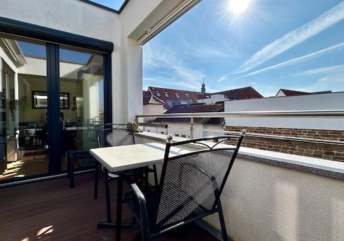 Balkon mit traumhaftem Ausblick