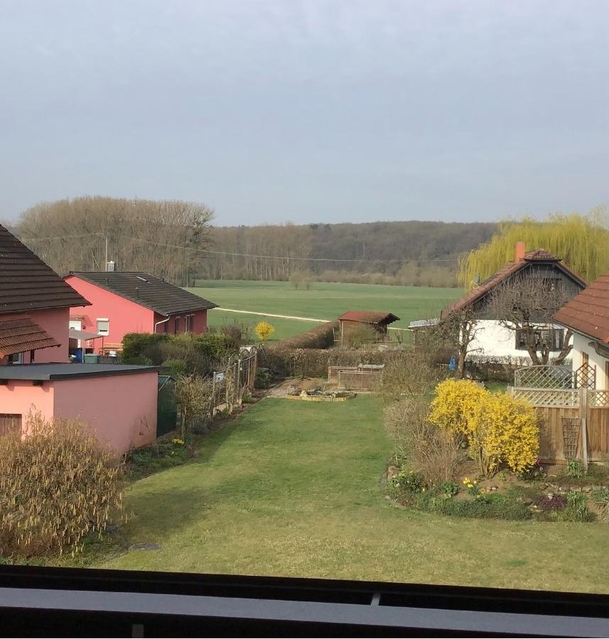 Ausblick Balkon
