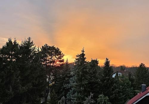 Ausblick Küche und Bad