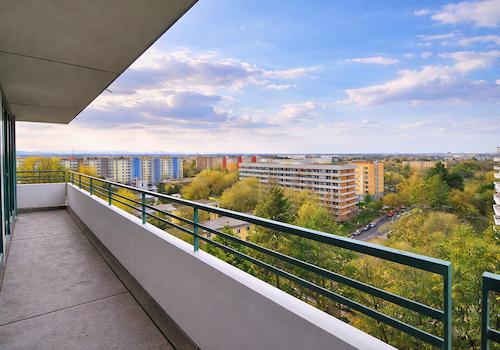 Weitblick Eck-Balkon