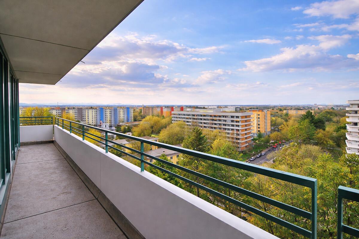 Weitblick Eck-Balkon