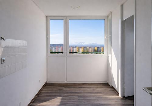Küche mit Ausblick