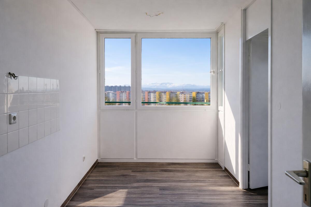 Küche mit Ausblick