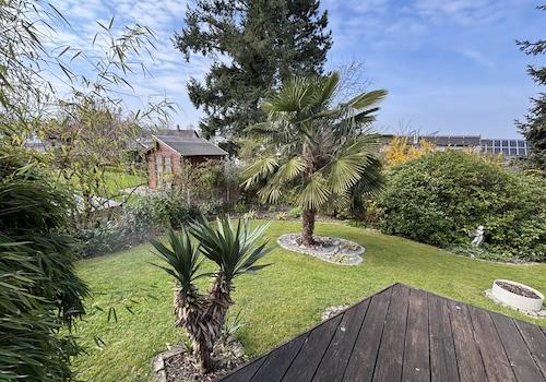 Garten von Terrasse