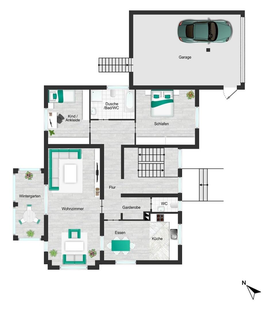 Grundriss EG