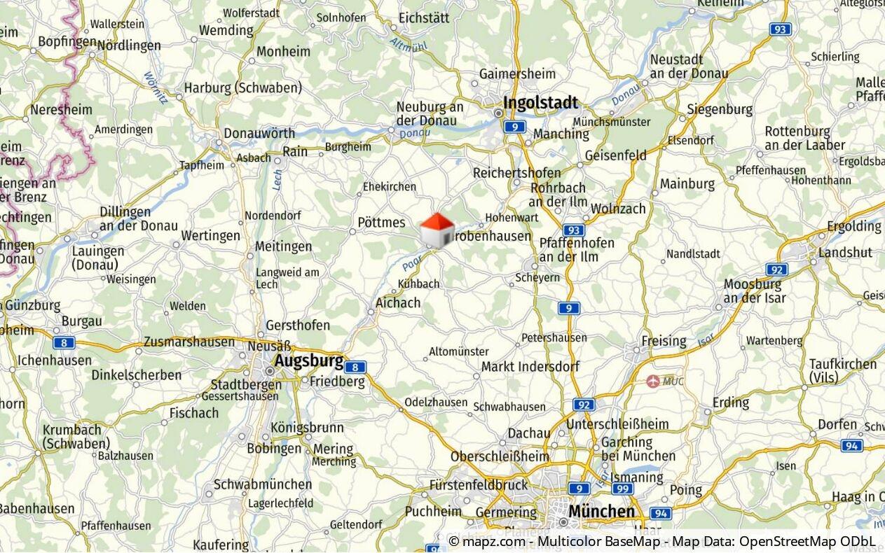 Großräumige Lage