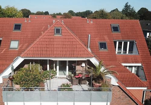 Drohnen-Foto Dachterrasse
