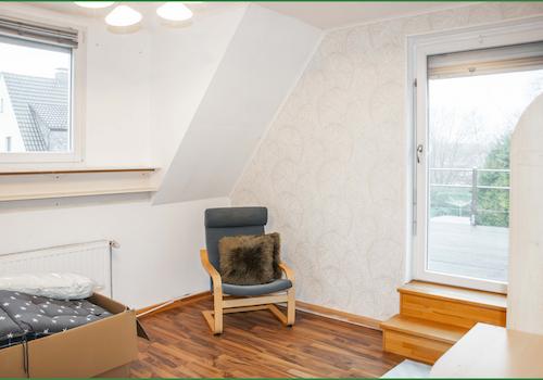 Zimmer im OG mit Ausgang auf die Terrasse
