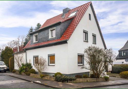 Linke Hausseite