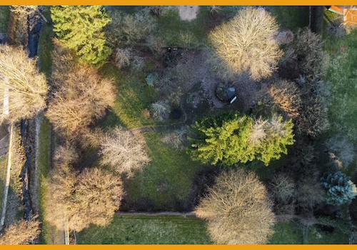 externer Garten
