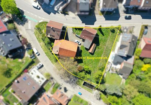 ca. 1.325 m² Grundstücksfläche