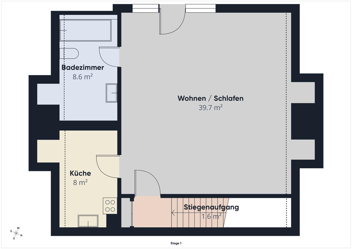 2. OG (obere Wohnung) 