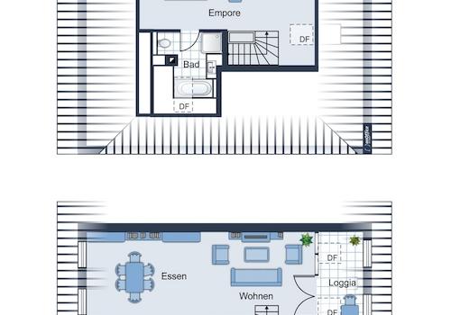 Maisonettewohnung 