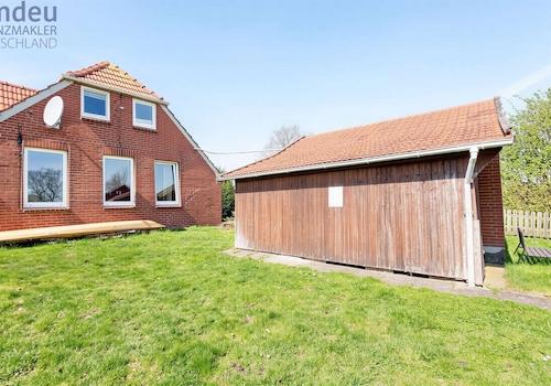 Werkstatt, Hühner?, Gartengeräte, Gartenmöbel...