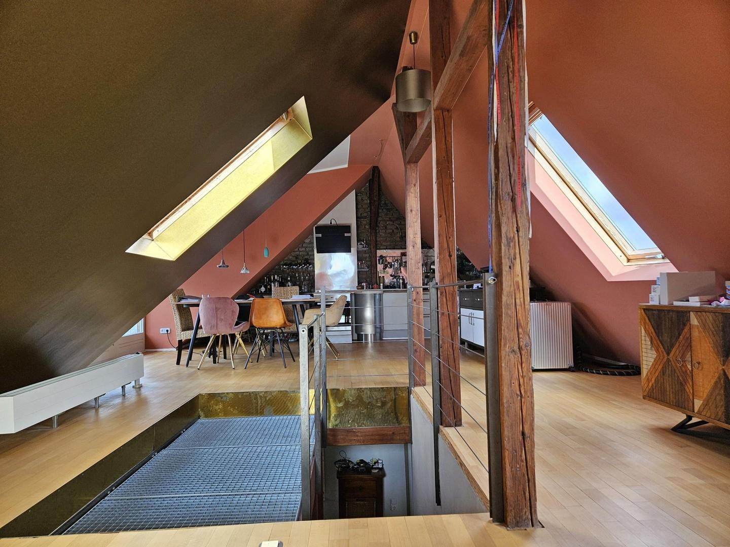 Wohnzimmer/Esszimmer/Küche