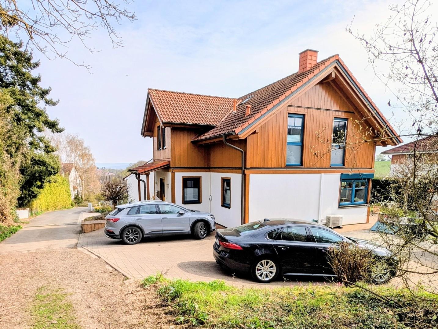 Hausansicht Richtung Stadt