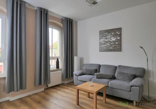 Blick zum Sofa