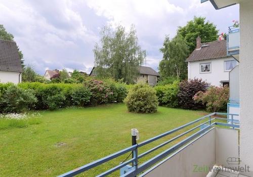 Blick vom Balkon