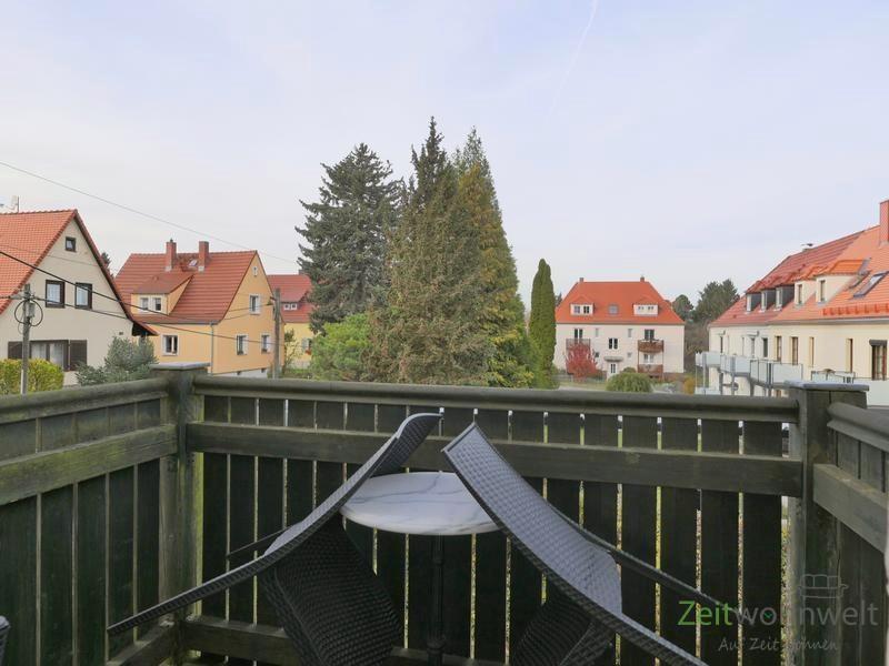 Novemberblick vom Balkon