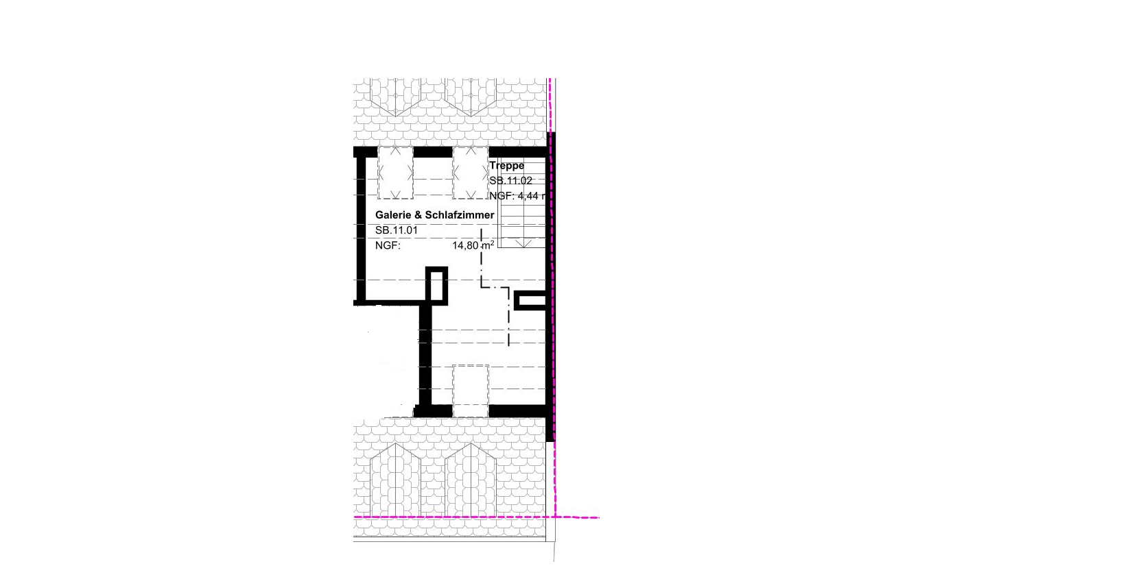 Grundriss Ebene 2