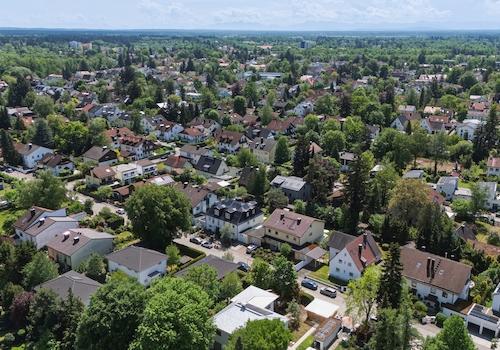 Familienfreundliches Umfeld mit viel Grün