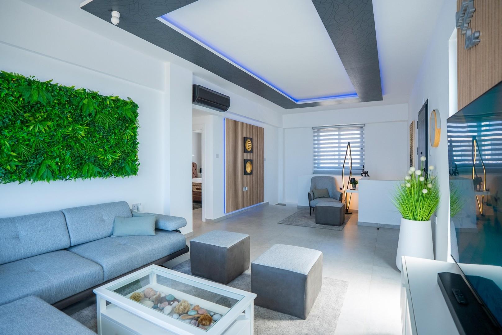 Blick ins Wohnzimmer