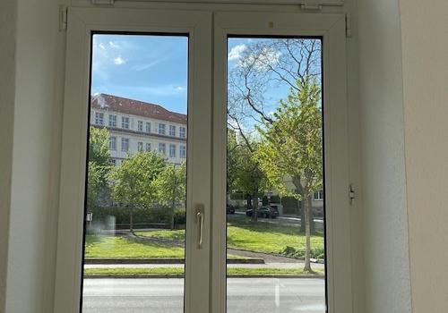 Blick in den kleinen Park