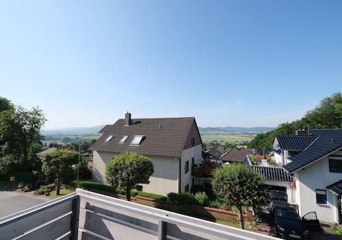 Ausblick vom Balkon