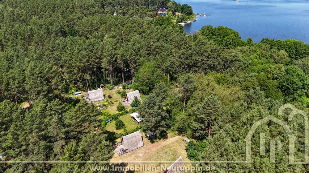 Entfernung zum See