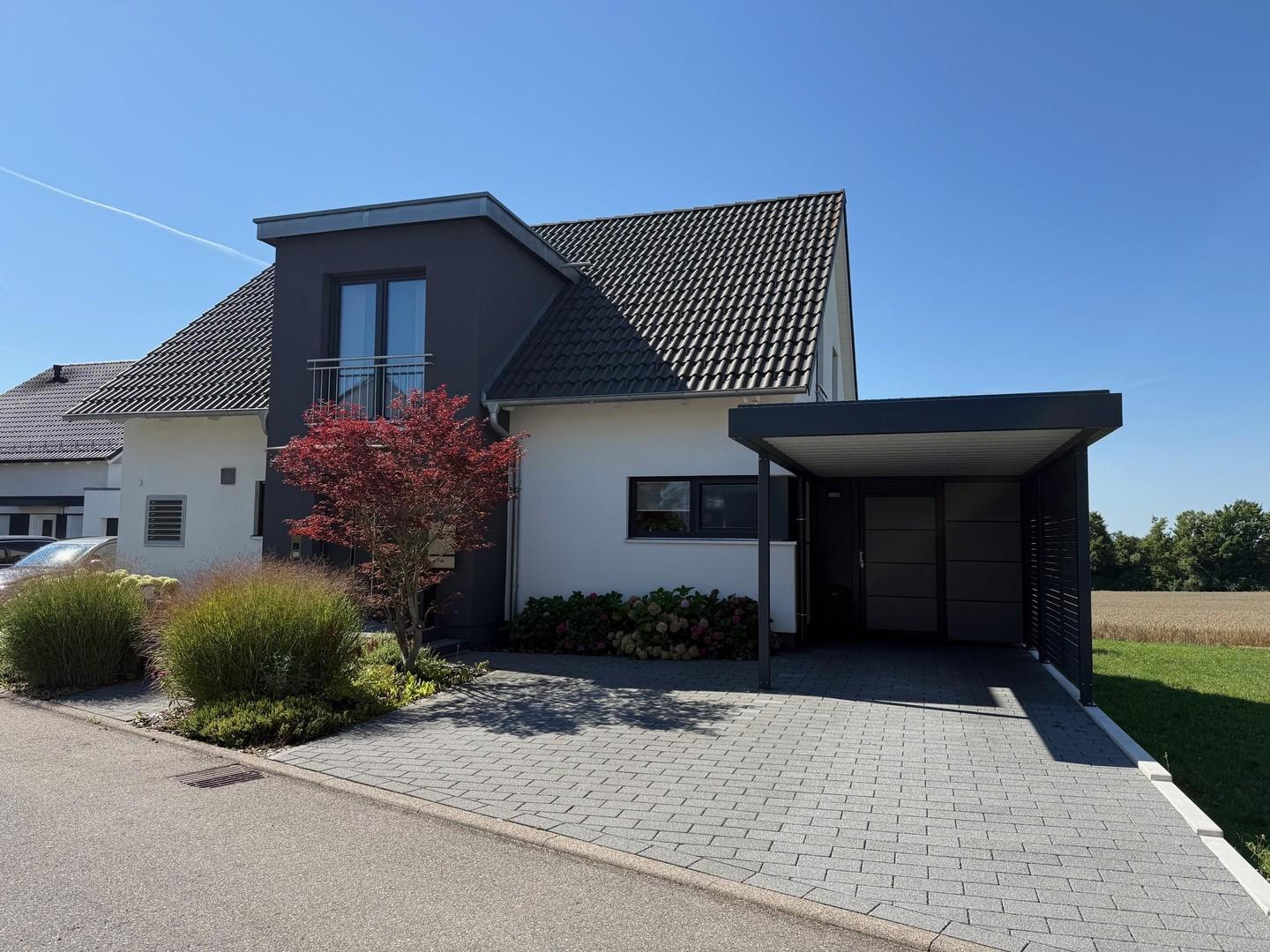Nordansicht Carport