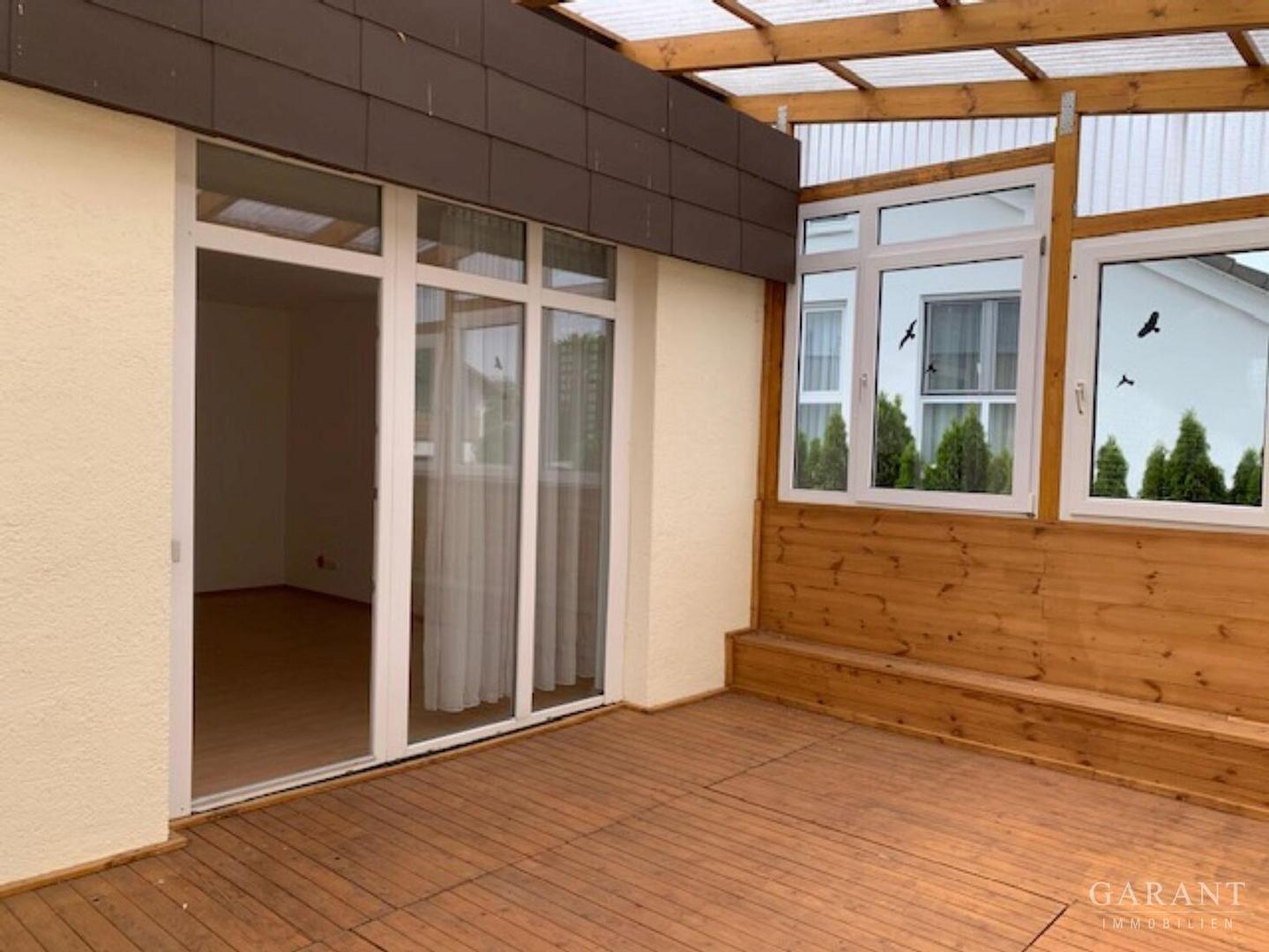 Überdachte Terrasse