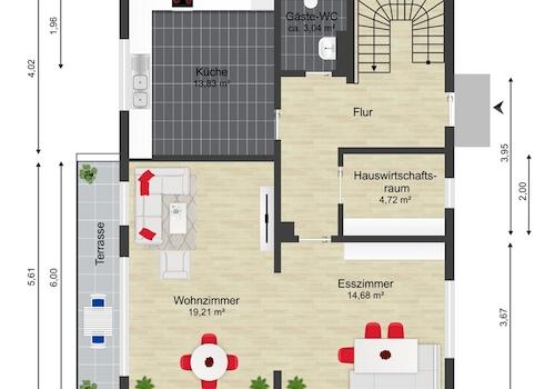 Grundriss EG