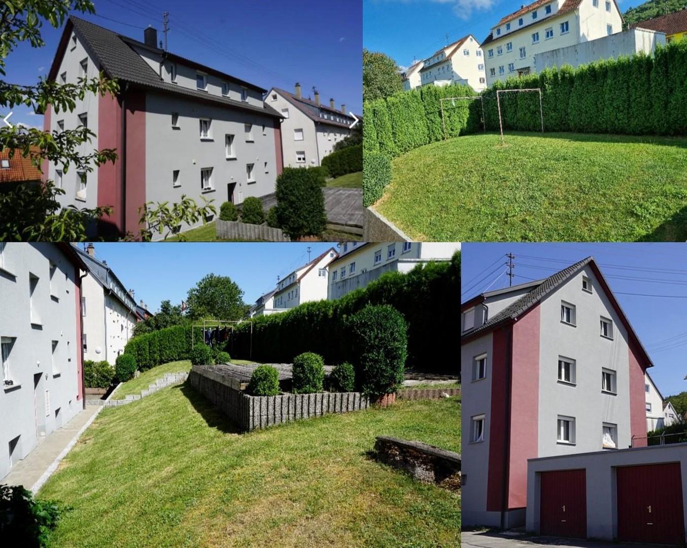 Wohnhaus, Garten und Garage