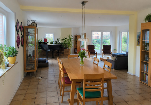 Offenes Esszimmer