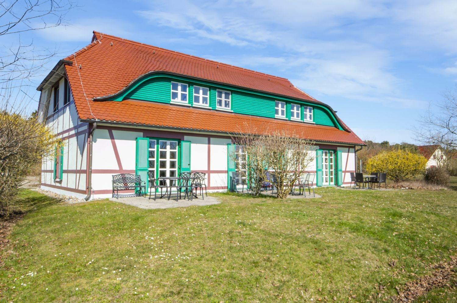 Gartenansicht des Hauses