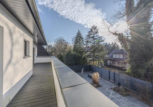 Dachterrasse des Staffelgeschosses