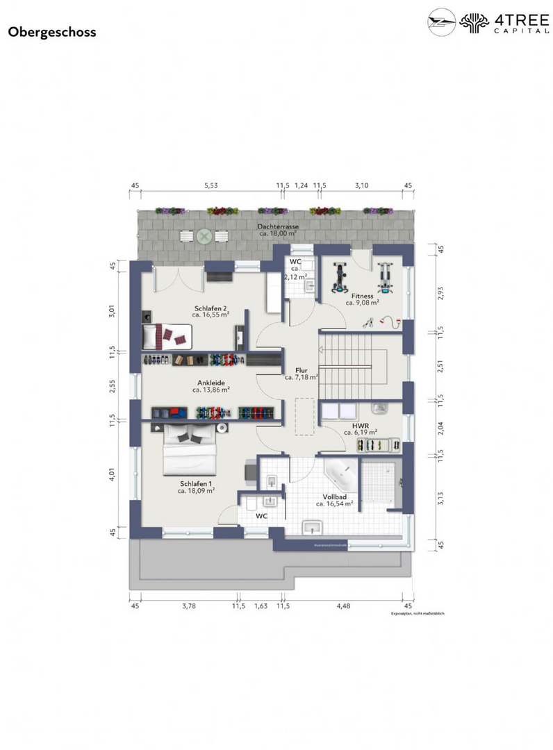 Grundriss DG